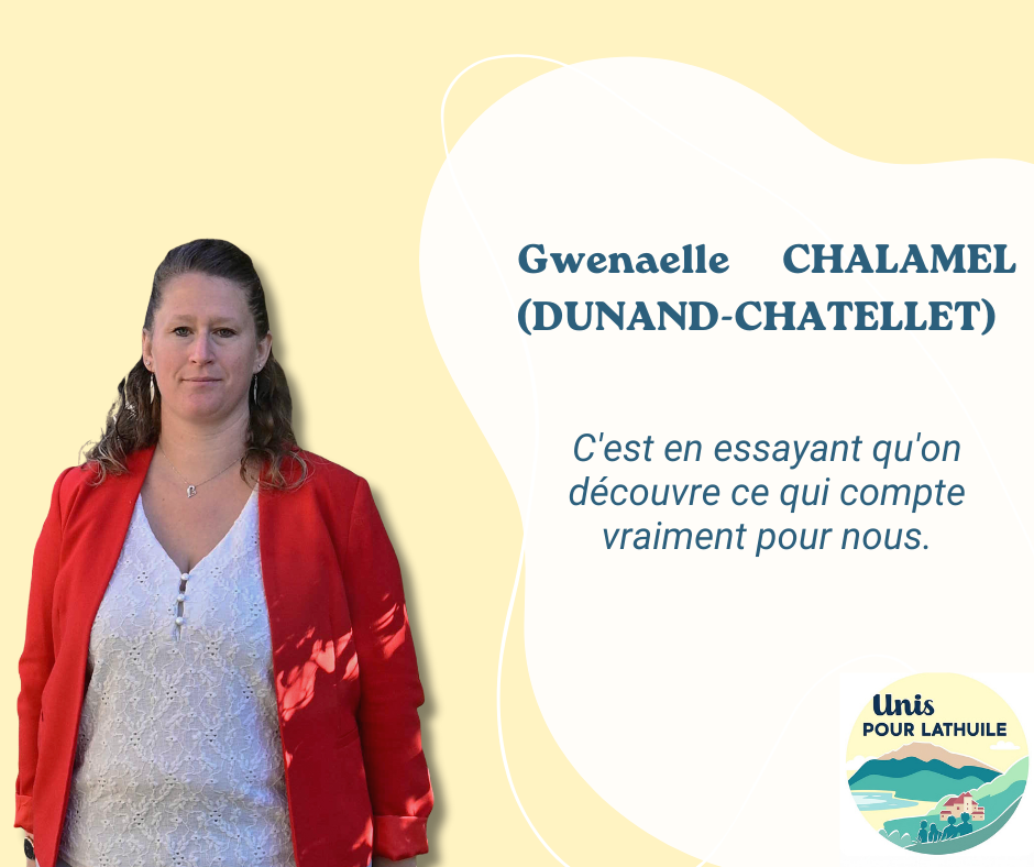 Gwenaelle CHALAMEL (DUNAND-CHATELET)