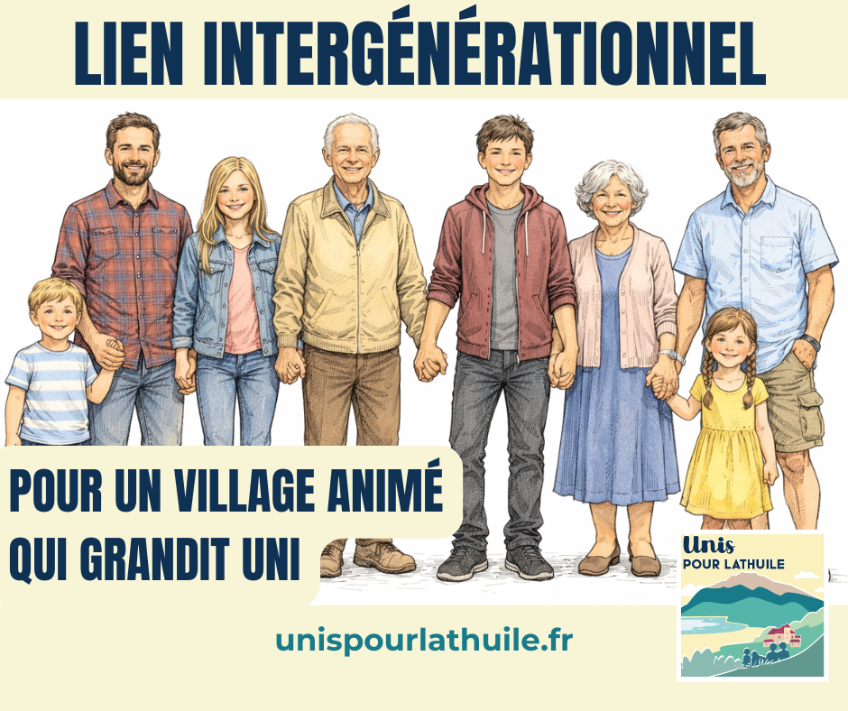 Lathuile, un village vivant : renforcer le lien intergénérationnel pour demain