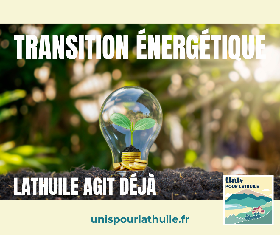 Lathuile agit en faveur de la Transition Énergétique